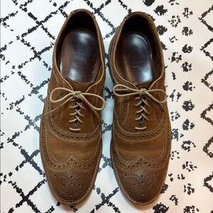 Allen Edmonds Brown Leather Oxfords